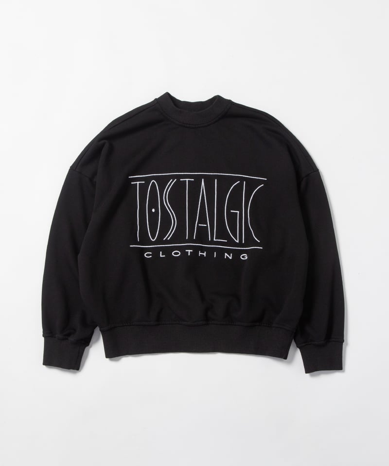 Tostalgic sweatshirt / black | Tostalgic Clothing