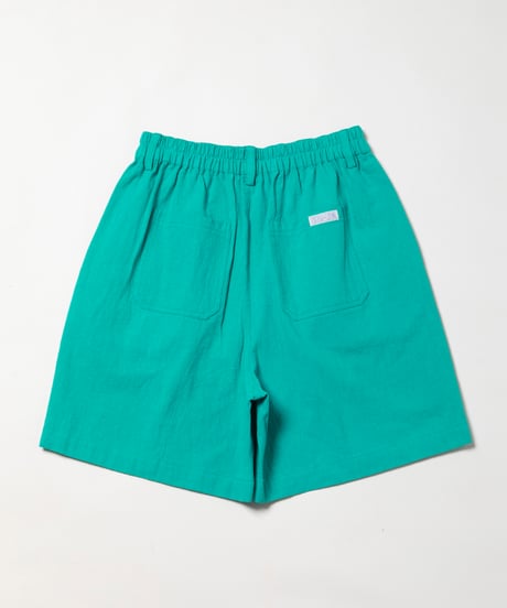 Summer half pants / green