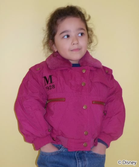 Mickey flight jacket(kids) / pink
