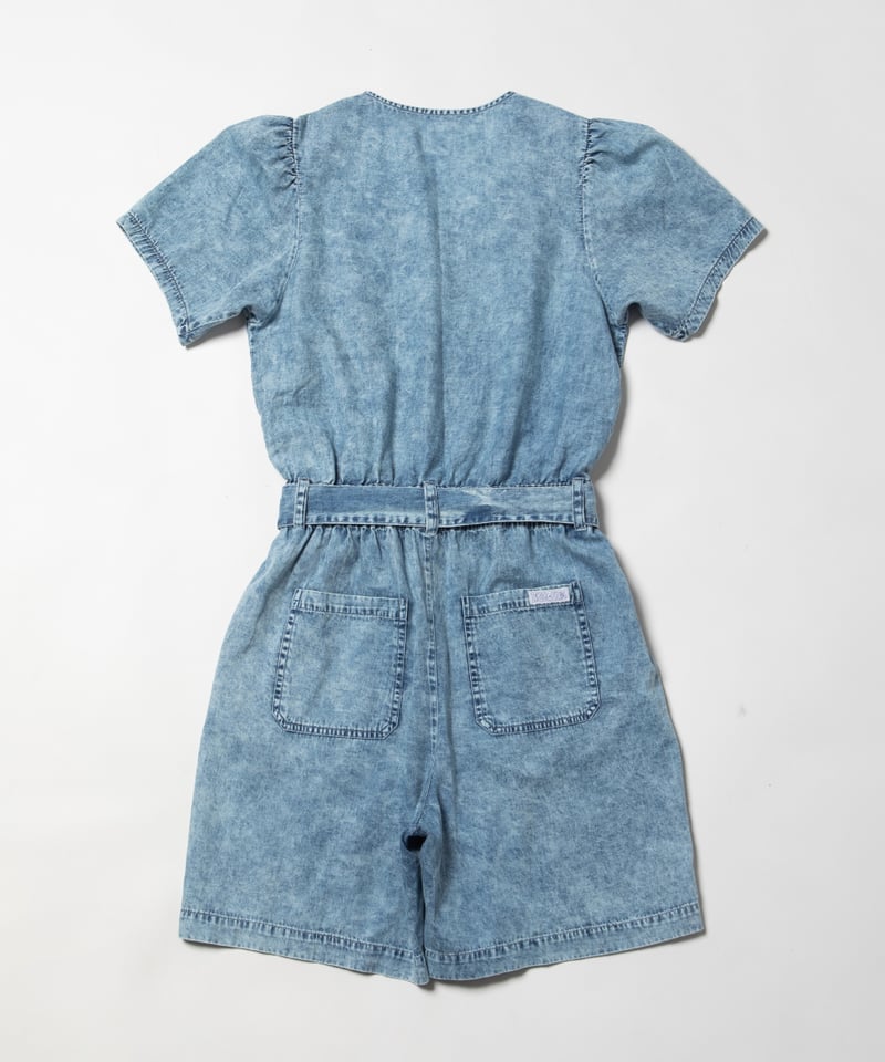 【tostalgic clothing】デニム ロンパース tostalgic clothing】デニム ロンパース