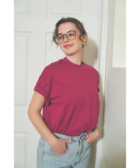 Tostalgic pocket tee / pink
