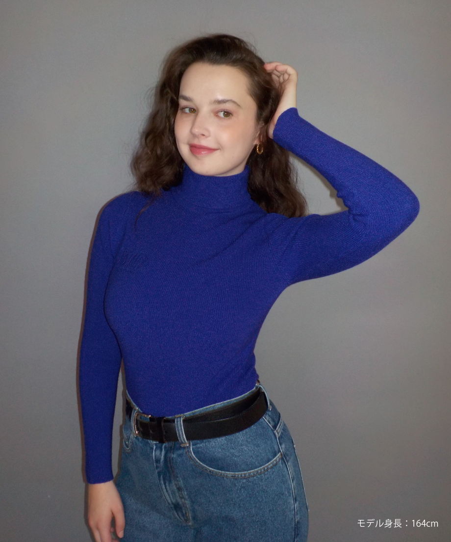 Turtle knit / purple | Tostalgic Clothing