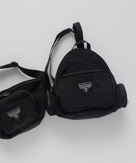 Mini backpack / black