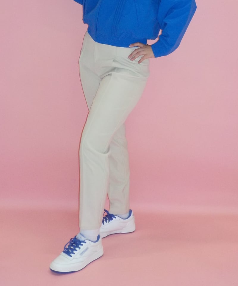 Slacks pants / baige | Tostalgic Clothing