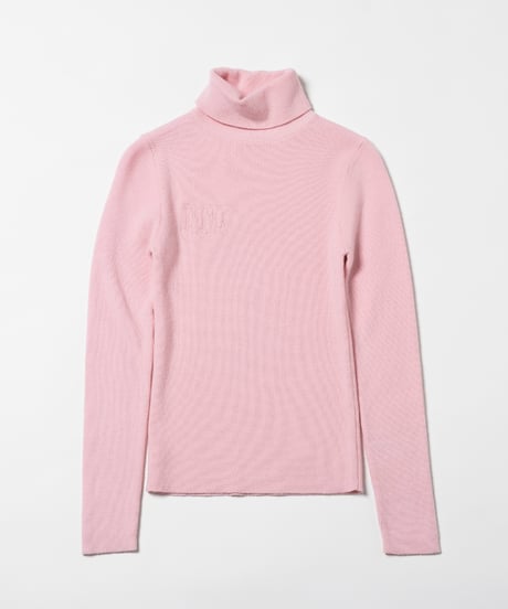 Turtle knit / pastel pink