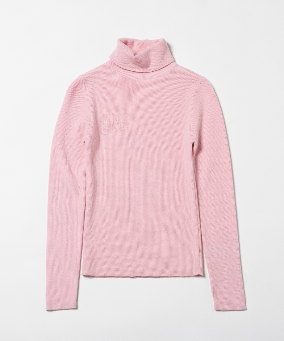 Turtle knit / pastel pink | Tostalgic Clothing