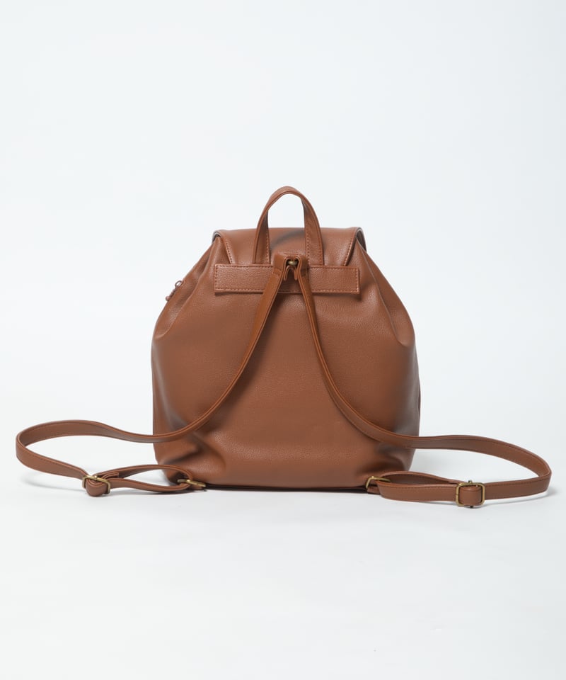 Leather backpack / light brown | Tostalgic Clot