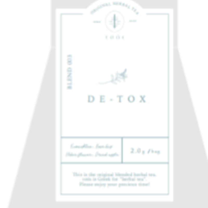 No.003 Detox(デトックス) -GIFTBOX | ツァイティー