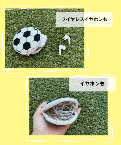 背番号入りミニポーチ