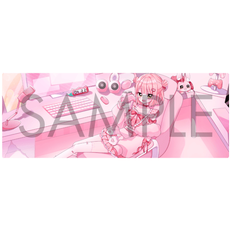 【予約販売】菊地うに推しマット【オリジナルゲーミングマウスパッド】