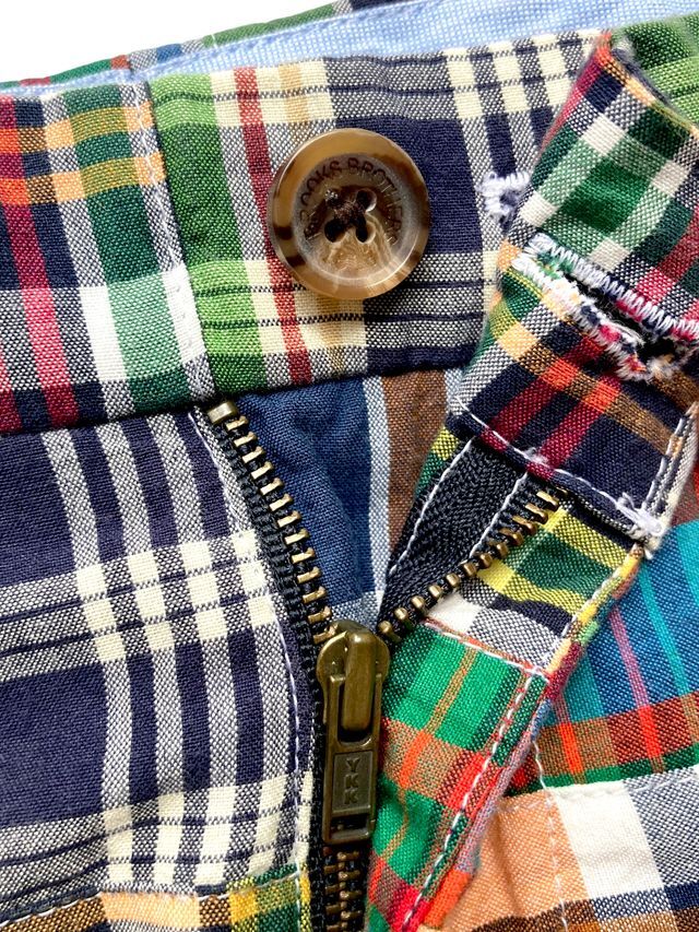 Brooks Brothers Patchwork Pants | FRISKY