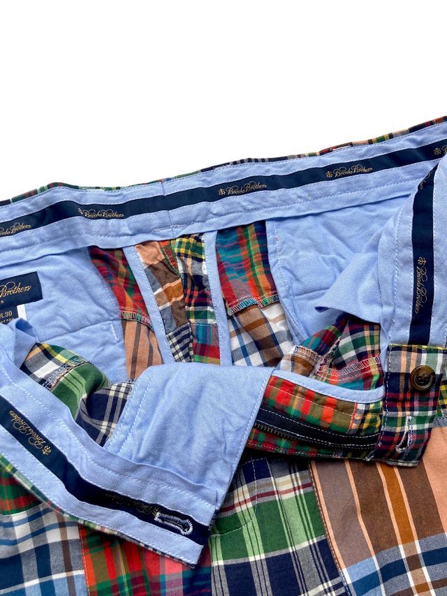 Brooks Brothers Patchwork Pants | FRISKY