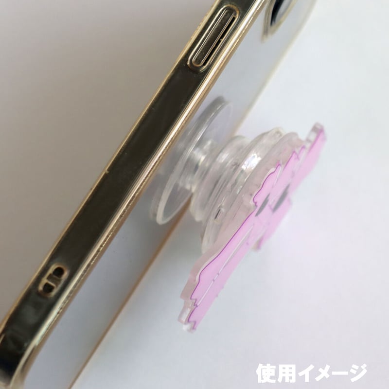 スマホグリップ【ハートミラー】 | PurPle by