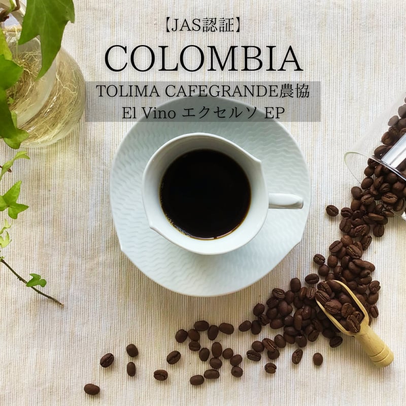 JAS認証】コロンビア トリマ カフェグランデ農協 El Vino エクセルソ