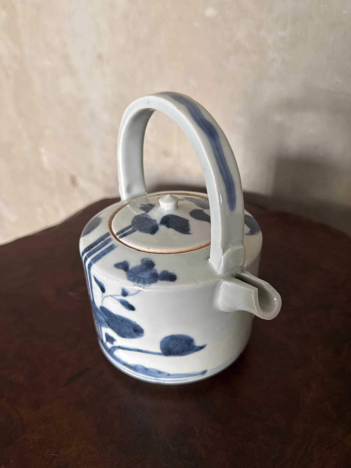 古伊万里 染付蓮子文 水注/銚子/酒器 | Kaikaroman ONLINE STORE