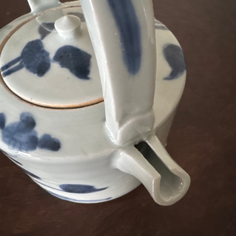 古伊万里 染付蓮子文 水注/銚子/酒器 | Kaikaroman ONLINE STORE