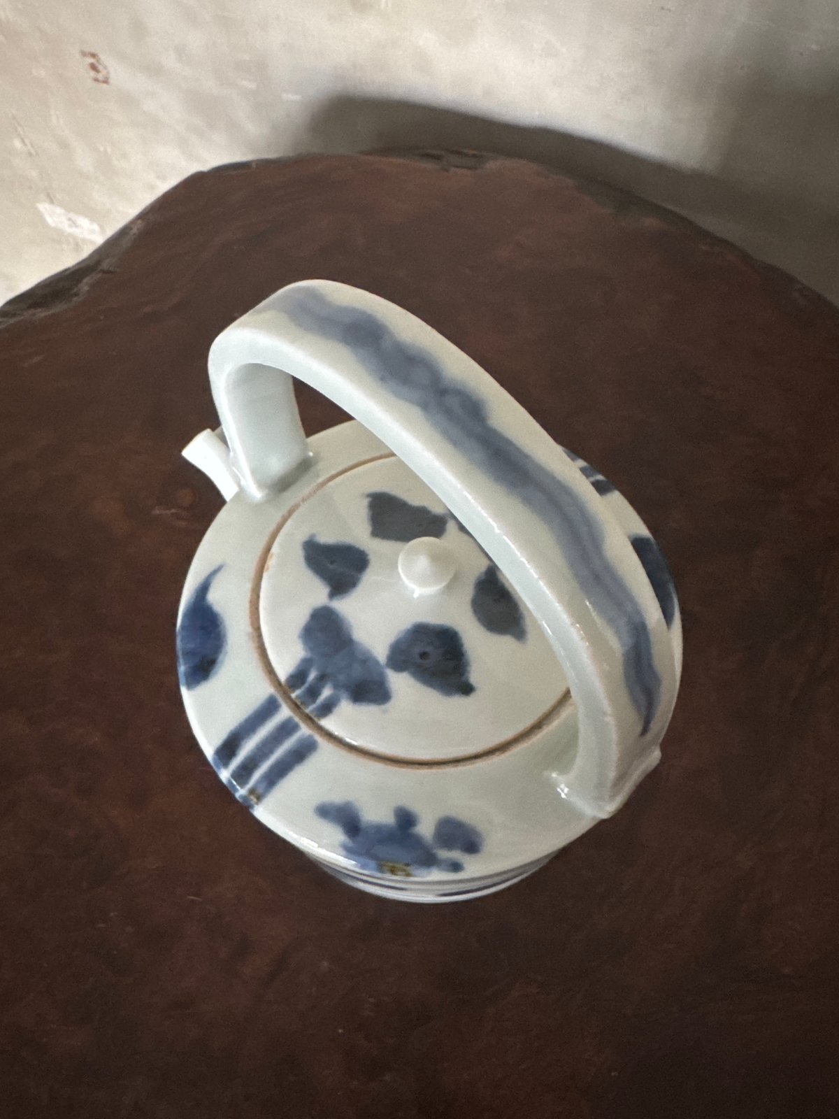 古伊万里 染付蓮子文 水注/銚子/酒器 | Kaikaroman ONLINE STORE