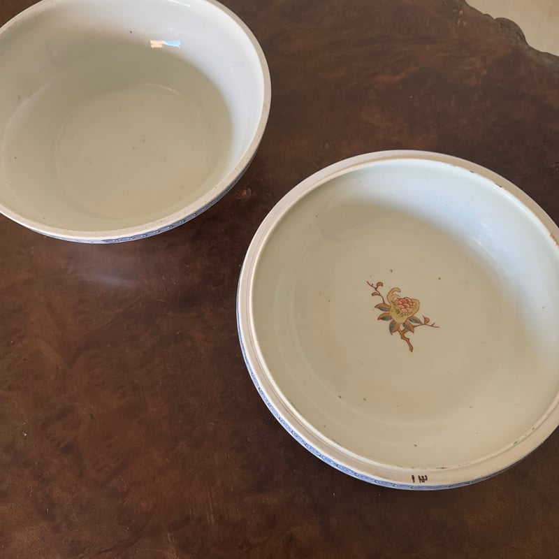 古伊万里 錦手寿字窓絵松鶴吉祥文 喰籠/蓋物 | Kaikaroman ONLINE STORE