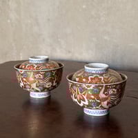 平戸焼 染付丸文漢詩山水図 小皿 5客セット | Kaikaroman ONLINE STORE