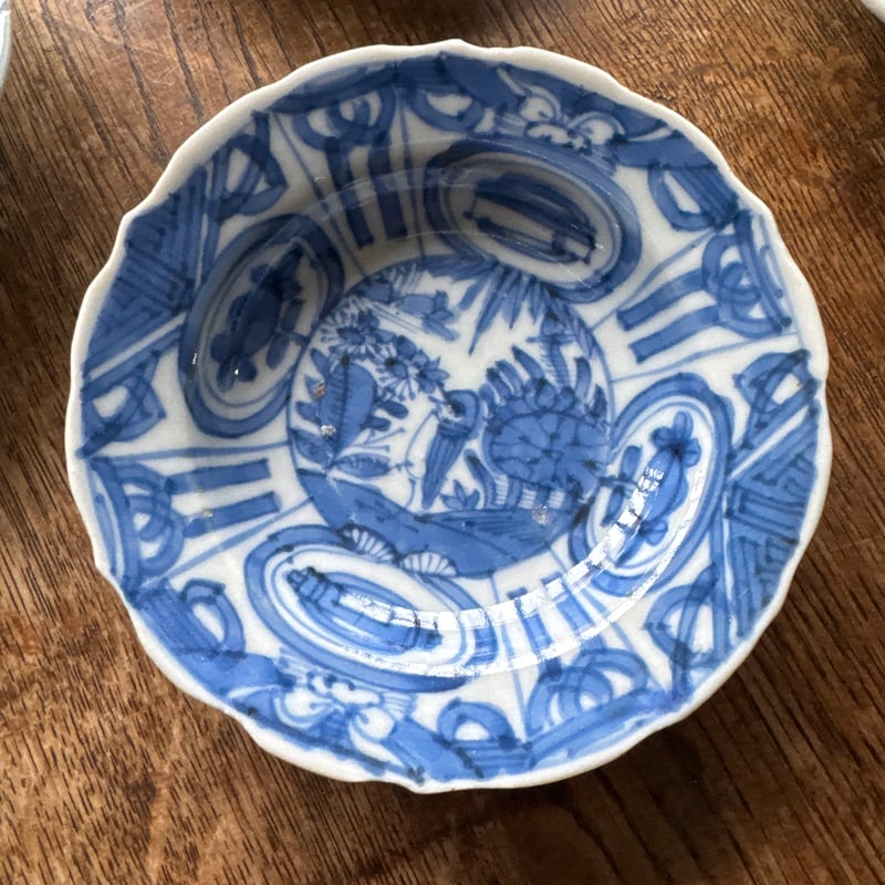 古伊万里 染付芙蓉手文 小皿/手塩皿 5客セット | Kaikaroman ONLINE STORE