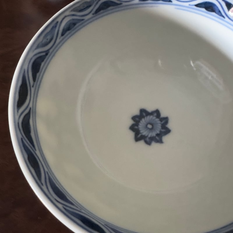 平戸三河内焼「嘉久房」窯 染付花鳥文蓋茶碗 2客 | Kaikaroman ONLINE