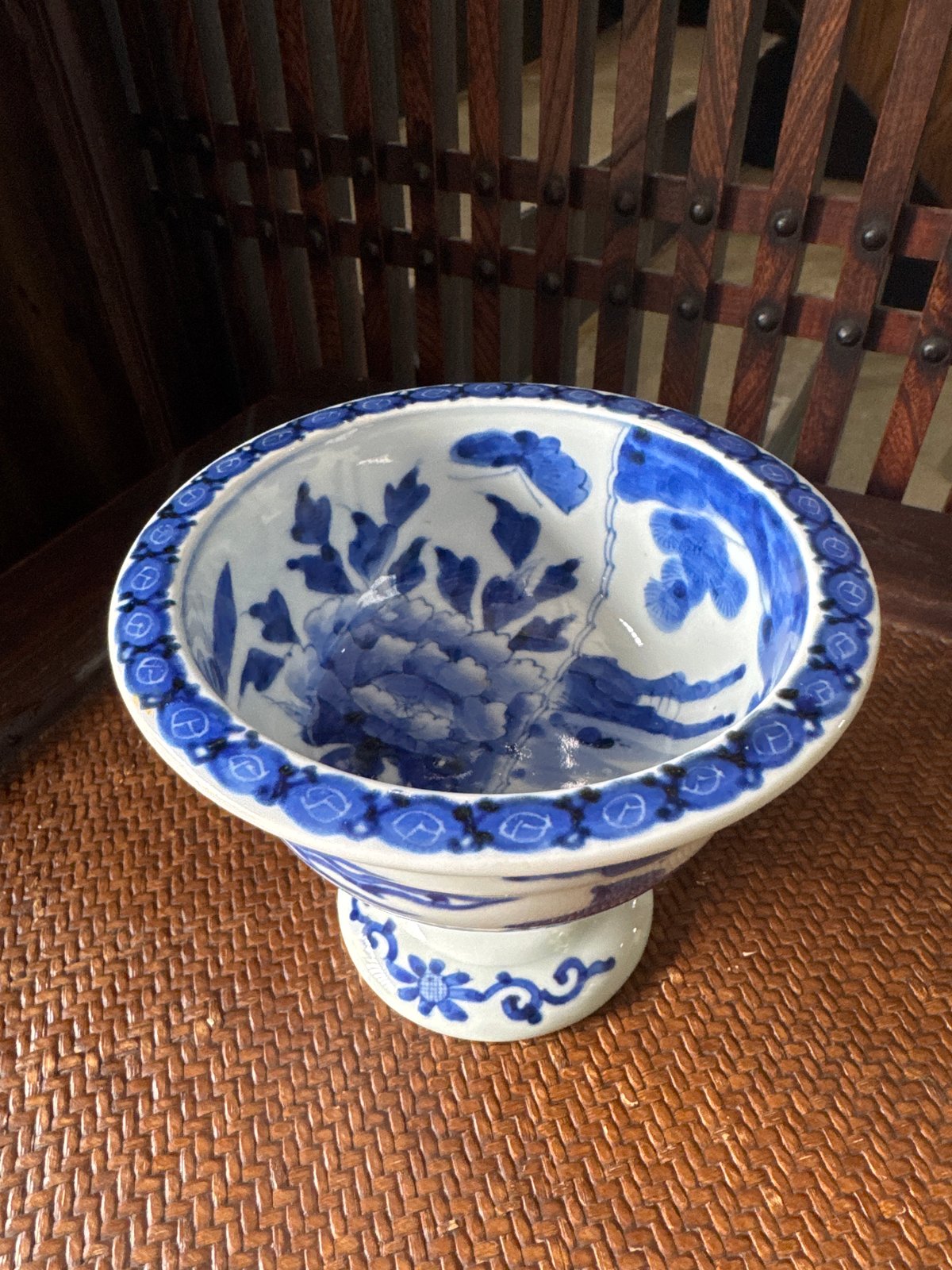 古伊万里 染付牡丹蝶山水鳳凰文 盃洗 | Kaikaroman ONLINE STORE 古伊万里 染付牡丹蝶山水鳳凰文 盃洗 | Kaikaroman ONLINE STORE