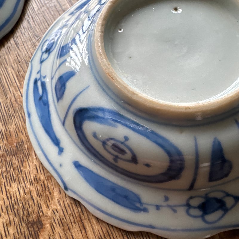 古伊万里 染付芙蓉手文 小皿/手塩皿 5客セット | Kaikaroman ONLINE STORE