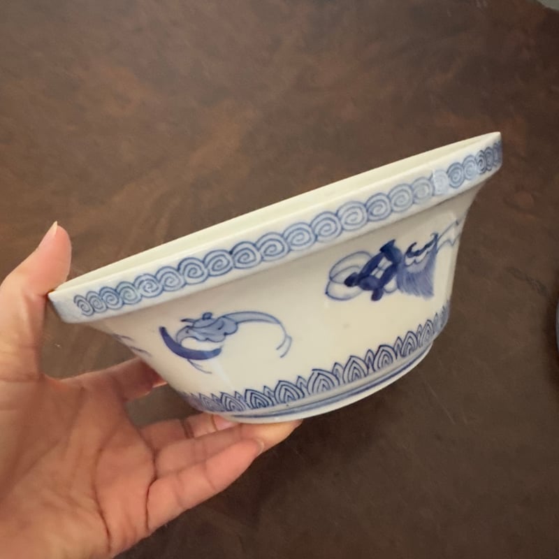 古伊万里 最上手 染錦壽字文蓋物 江戸時代 豪商旧蔵品 細密技巧 古陶を