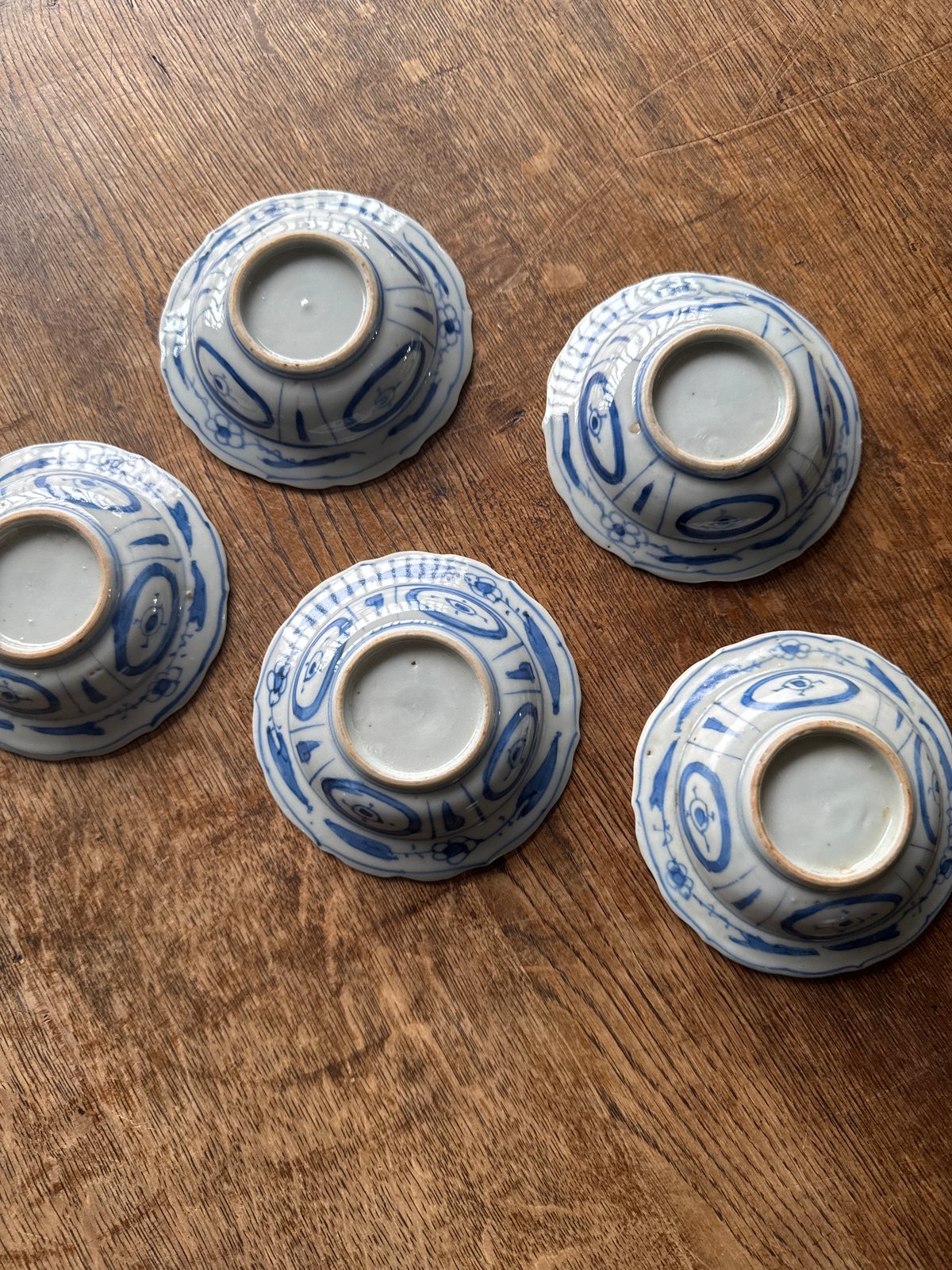 古伊万里 染付芙蓉手文 小皿/手塩皿 5客セット | Kaikaroman ONLINE STORE