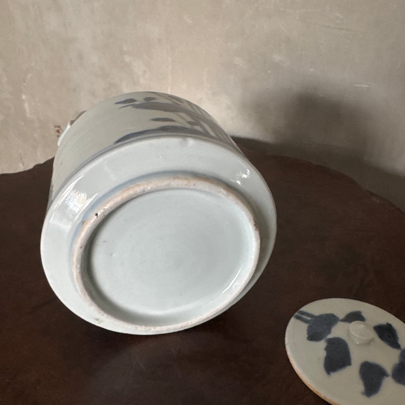 古伊万里 染付蓮子文 水注/銚子/酒器 | Kaikaroman ONLINE STORE