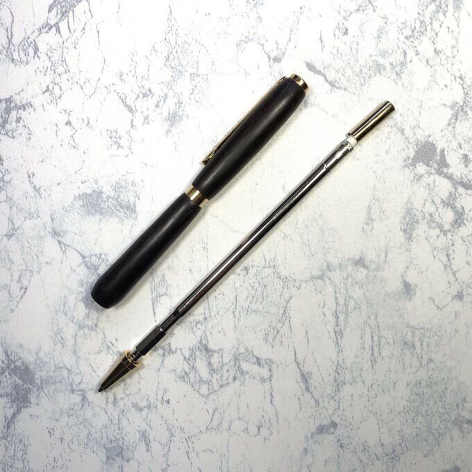 本紫檀】ボールペン/シャープペンシル 木軸ペン 紡木工芸 本紫檀