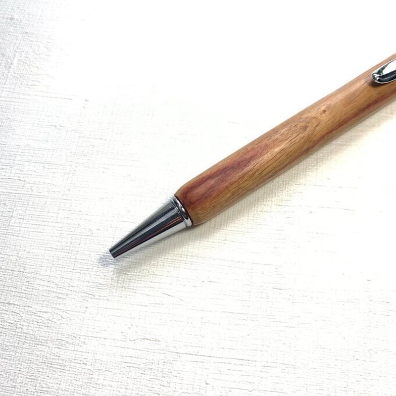 銘木・チューリップウッドのボールペン（ノック式） | アート