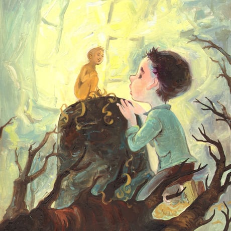 「木彫りの男の子　シューハイ」（長編児童少年小説）