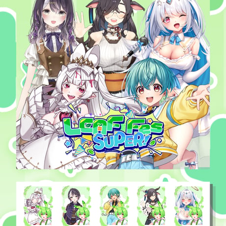 LEAF FES SUPER　ずんだもんコラボグッズ　ランダムアクリルチェキ風カード