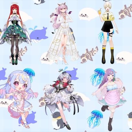 バーチャルアクアリウム　BIGアクリルスタンド