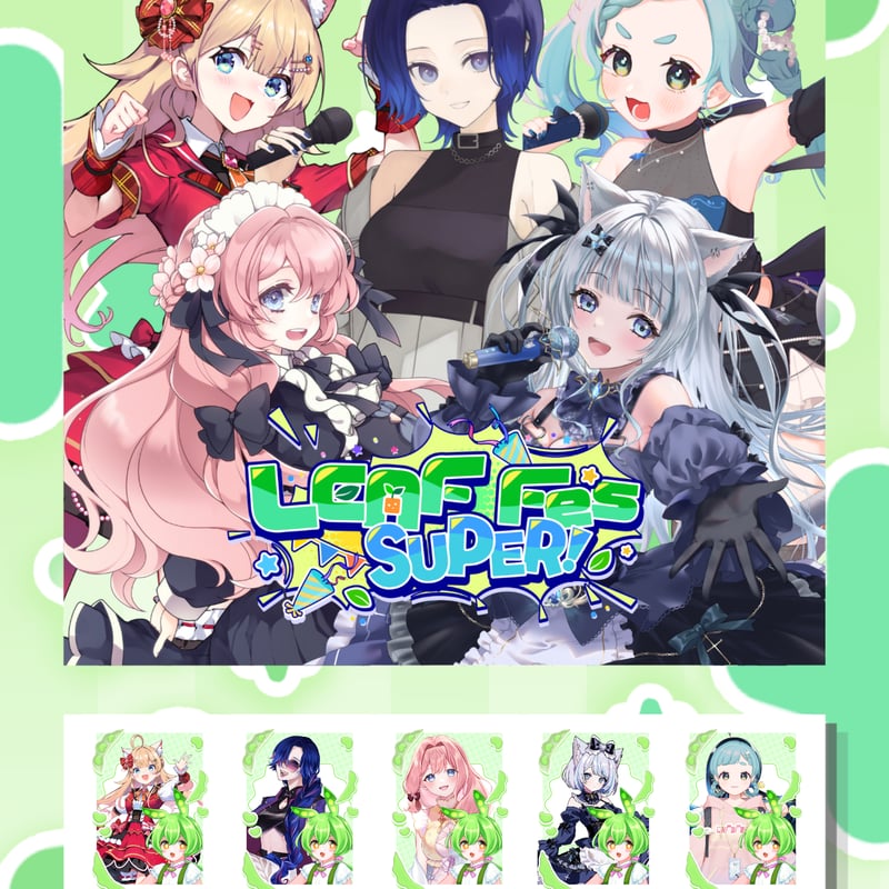 LEAF FES SUPER ずんだもんコラボグッズ ランダムアクリルチェキ風