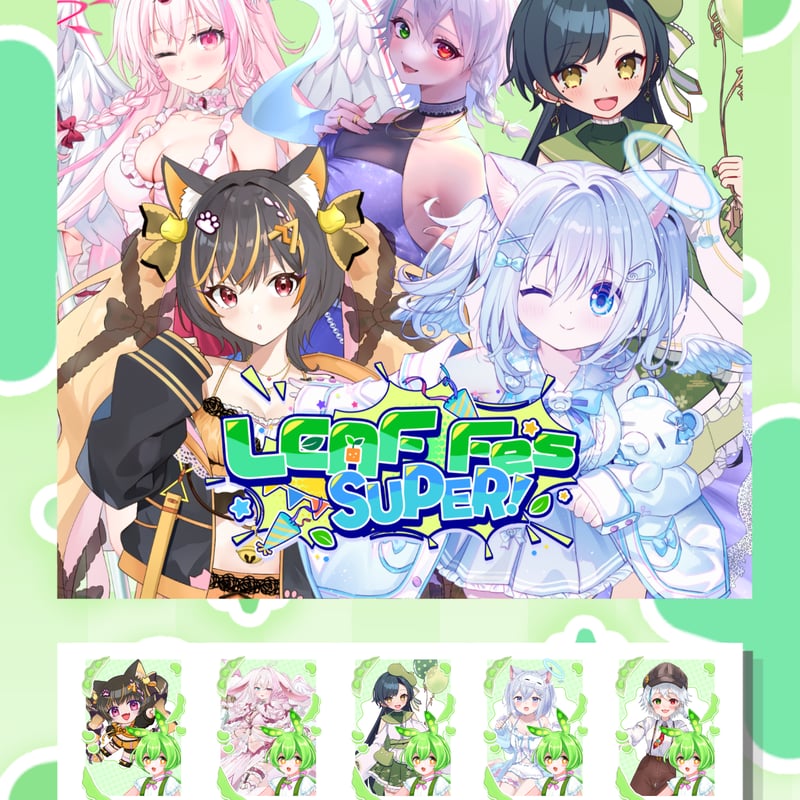 LEAF FES SUPER ずんだもんコラボグッズ ランダムアクリルチェキ風