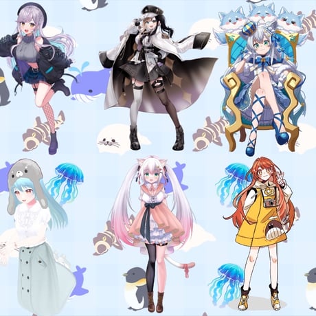 バーチャルアクアリウム　BIGアクリルスタンド