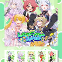 LEAF FES SUPER　ずんだもんコラボグッズ　ランダムアクリルチェキ風カード