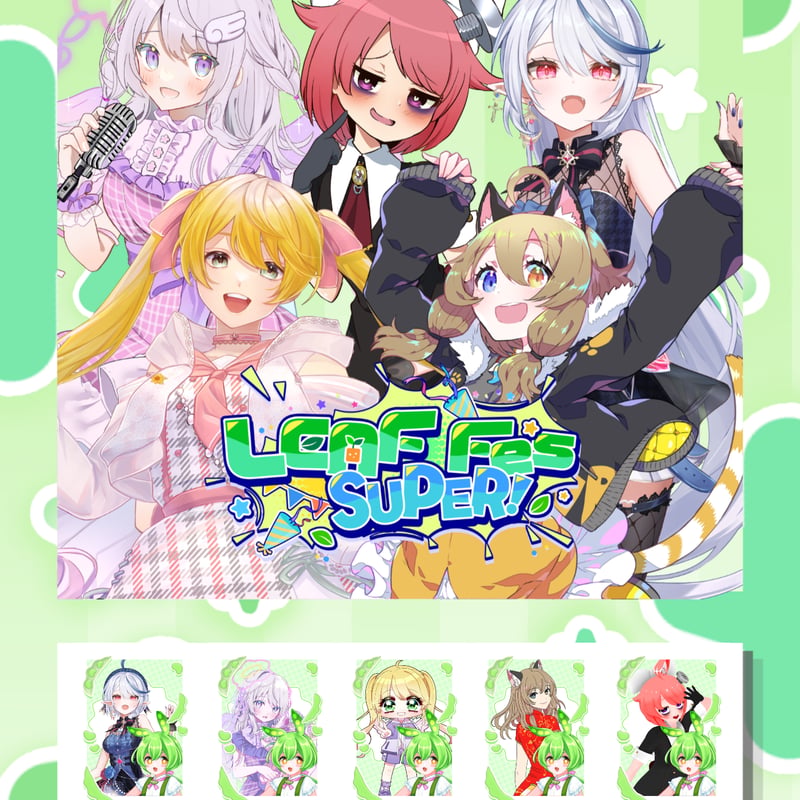 LEAF FES SUPER ずんだもんコラボグッズ ランダムアクリルチェキ風