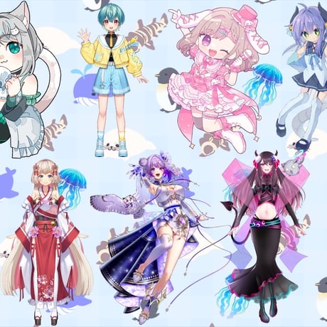 バーチャルアクアリウム　BIGアクリルスタンド