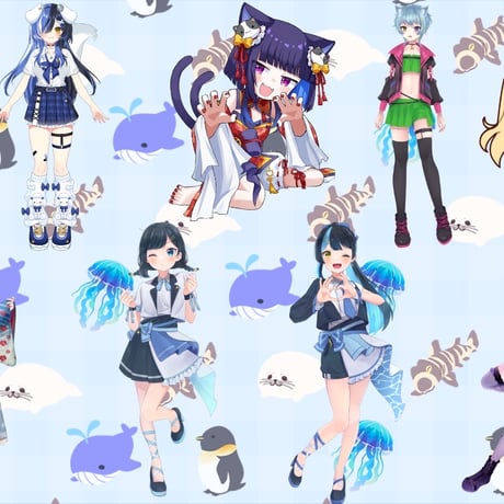 バーチャルアクアリウム　BIGアクリルスタンド