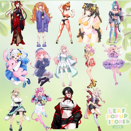 【期間限定再販】渋谷POUPSTORE グッズ通販　アクリルスタンド