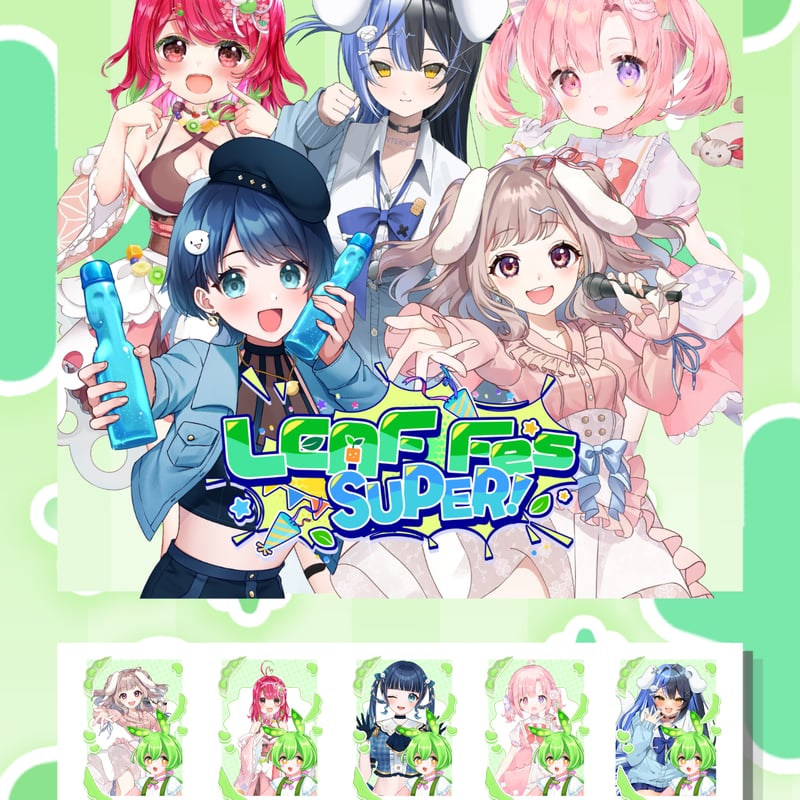 LEAF FES SUPER ずんだもんコラボグッズ ランダムアクリルチェキ風