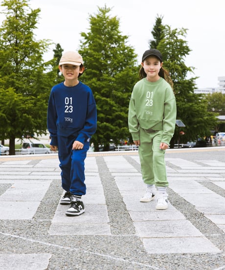 KIDS HIGH WAIST JOGGER PANT／キッズハイウエストジョガーパンツ ［TAG23A-011K］