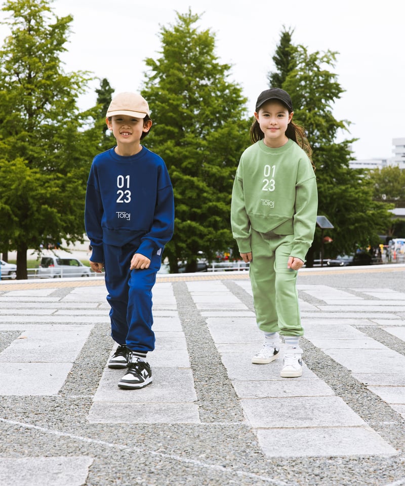 KIDS HIGH WAIST JOGGER PANT／キッズハイウエストジョガー
