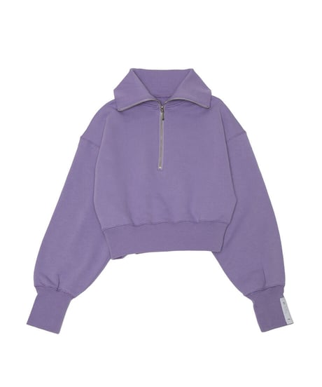 BIG COLLAR HALF ZIP TOP ／ビッグカラーハーフジップトップ［TAG23A-003］