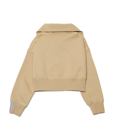 KIDS BIG COLLAR HALF ZIP TOP／キッズビッグカラーハーフジップトップ［TAG23A-012K］