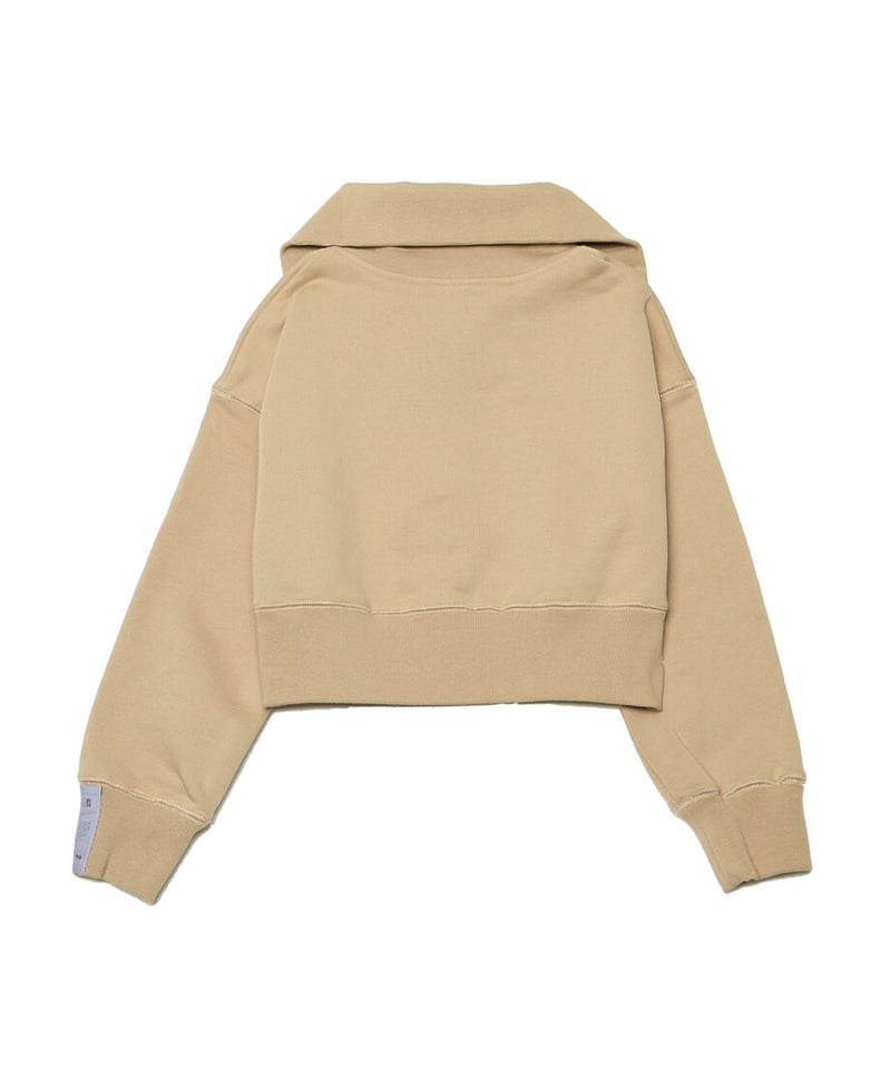 KIDS BIG COLLAR HALF ZIP TOP/キッズビッグカラーハーフジップ KIDS BIG COLLAR HALF ZIP TOP/キッズビッグカラーハーフジップ