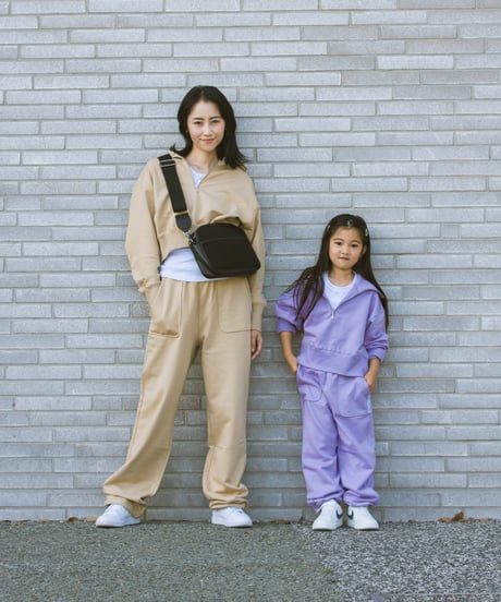 KIDS DRAWSTRINGS WIDE PANT／キッズドローストリングワイドパンツ ［TAG23A-013K］